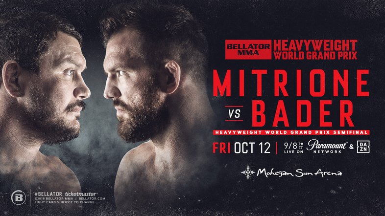 РЕЗУЛЬТАТЫ ТУРНИРА BELLATOR 207: МЭТТ МИТРИОН VS. РАЙАН БЕЙДЕР